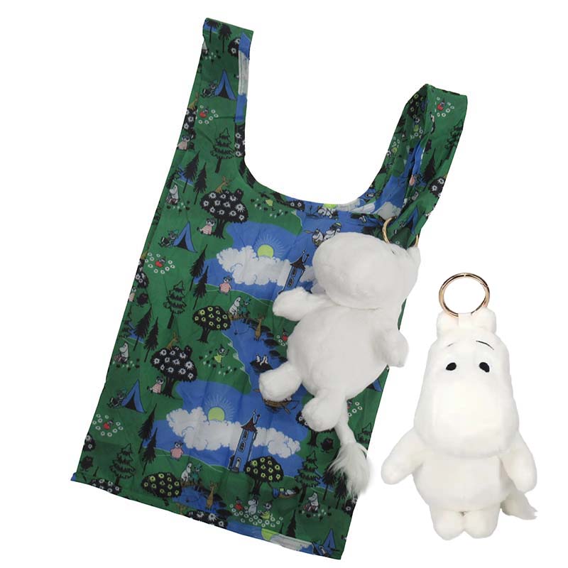 MOOMIN ぬいぐるみエコバッグ ムーミン